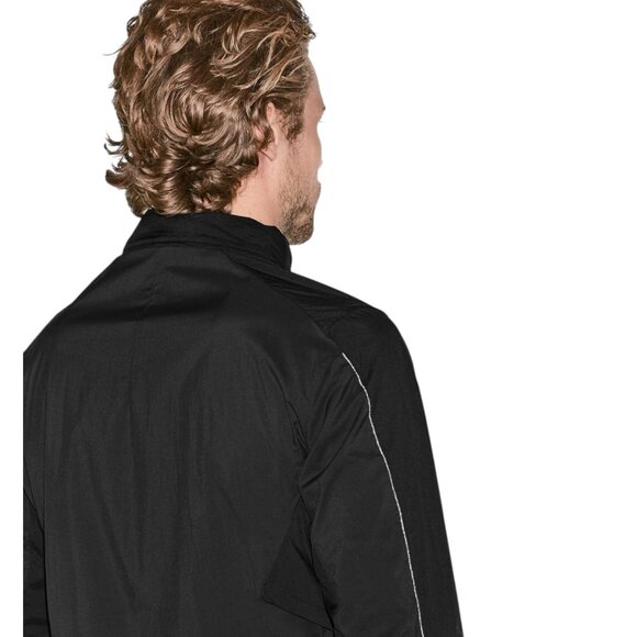 Lululemon Active Jacket Black Sz XL Light Windbreaker Hooded Running Jacket - Picture 4 of 10